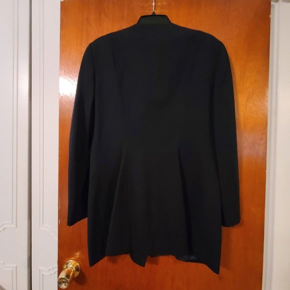 Vintage Escada By Margaretha Ley Black Blazer Size 40 - Picture 4 of 5
